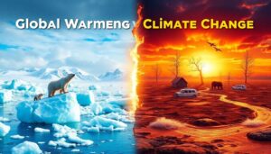 ¿Cuál es la diferencia entre el calentamiento global y el cambio climático?