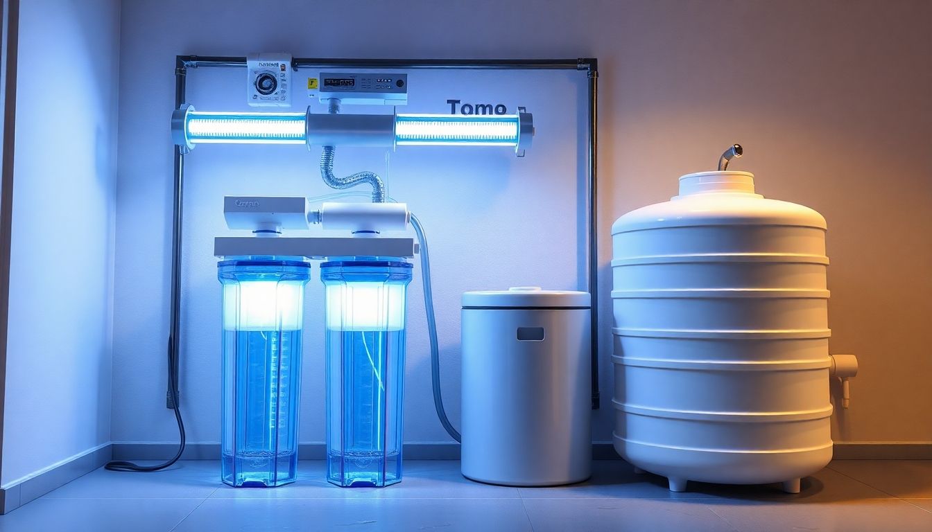 Sistema de purificación de agua de lluvia