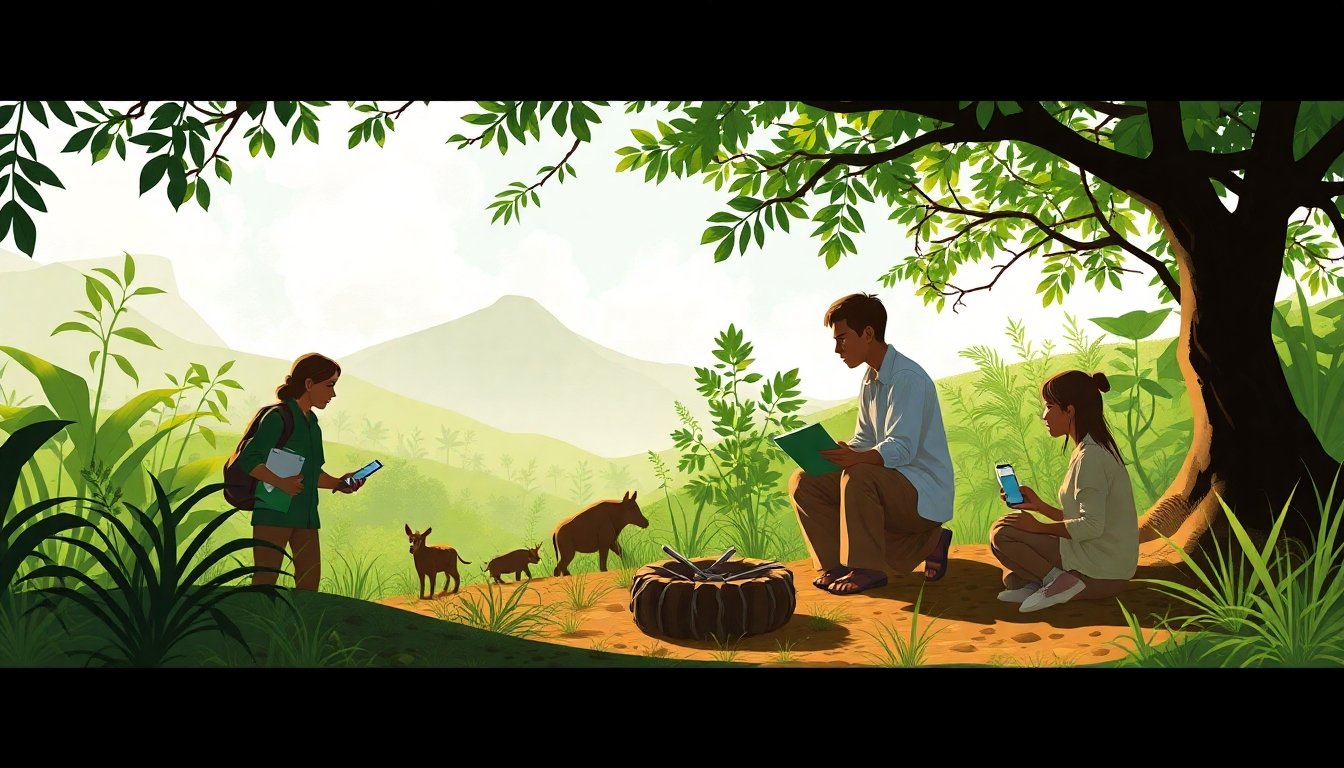 Acciones de conservación para proteger la biodiversidad