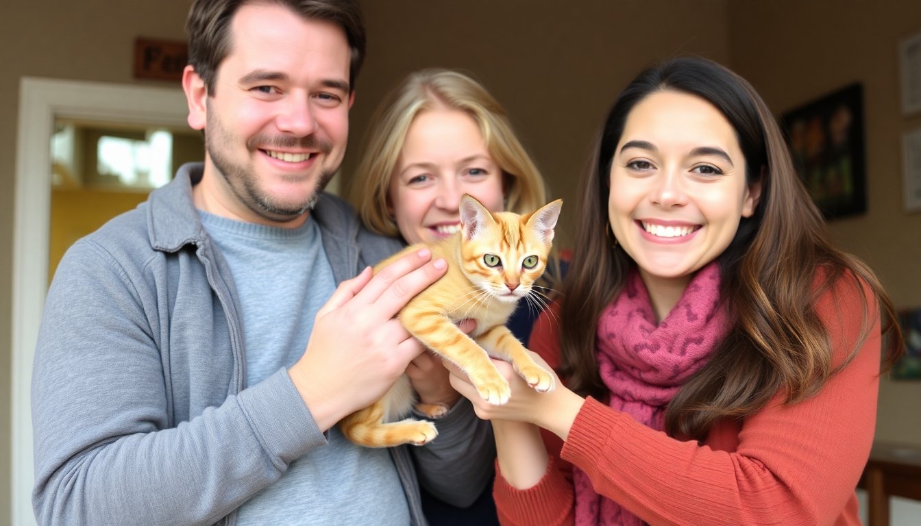 Adopción del gato manx