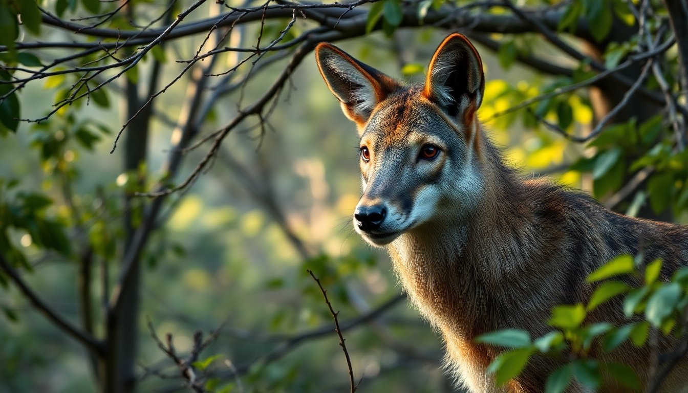 Alce en peligro de extinción