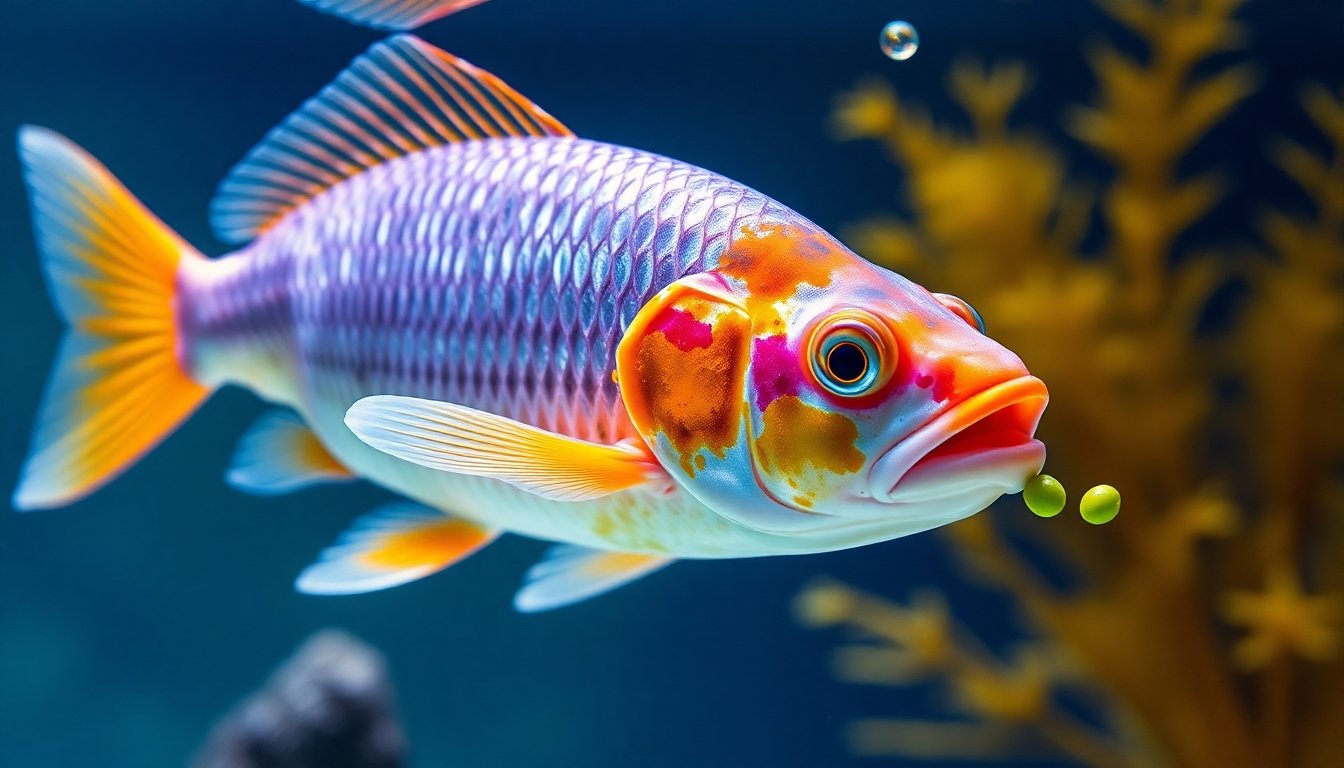 alimentación de pez cirujano