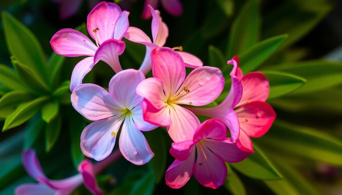 Amancay-lirio peruano en floración