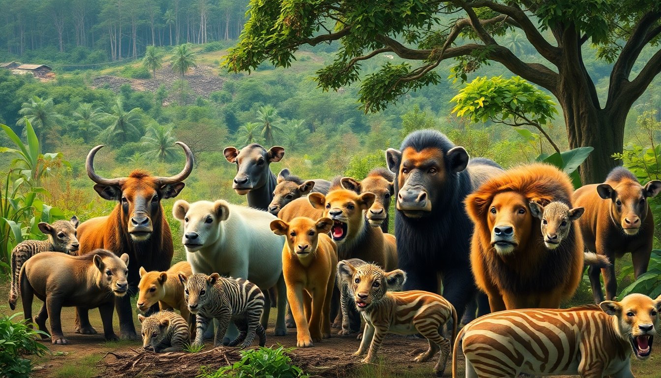 Animales del ecosistema