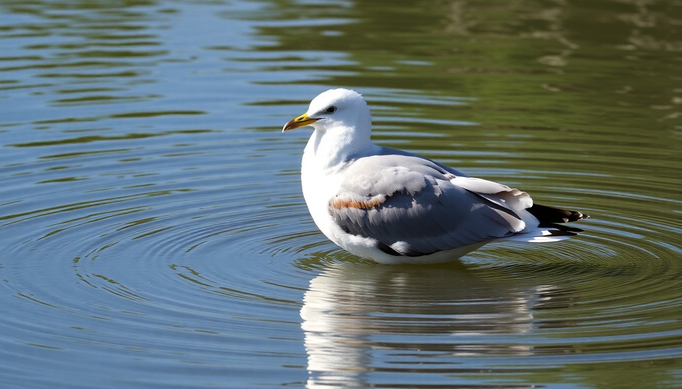 Ave pico de zapato en su hábitat
