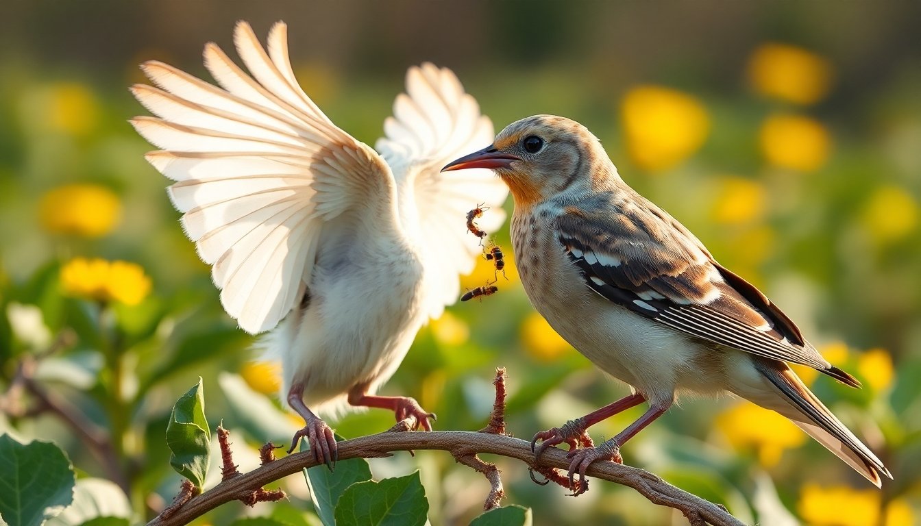 Aves controlando plagas en Jordania