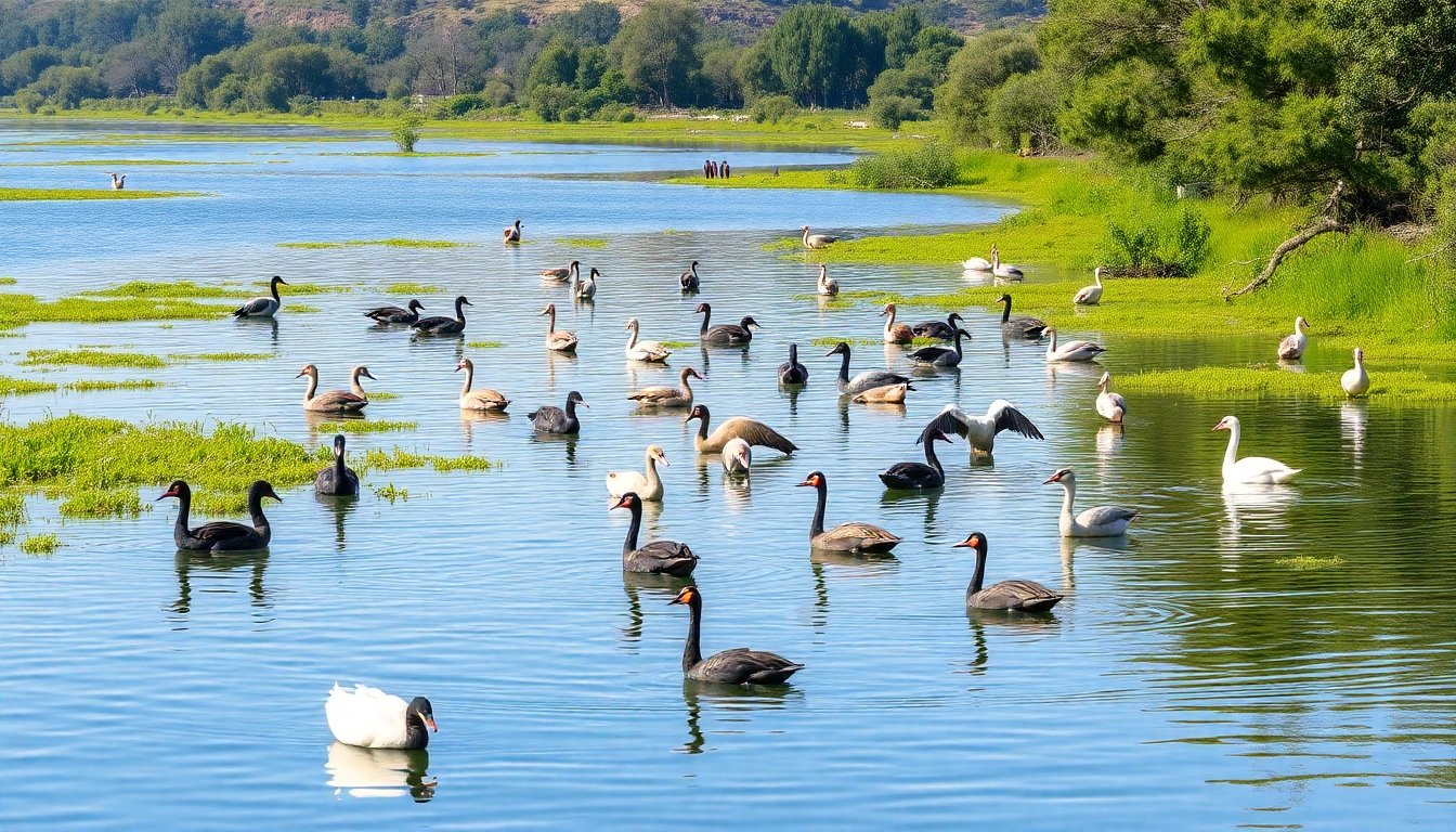 Aves en la Reserva de Sincan Lake