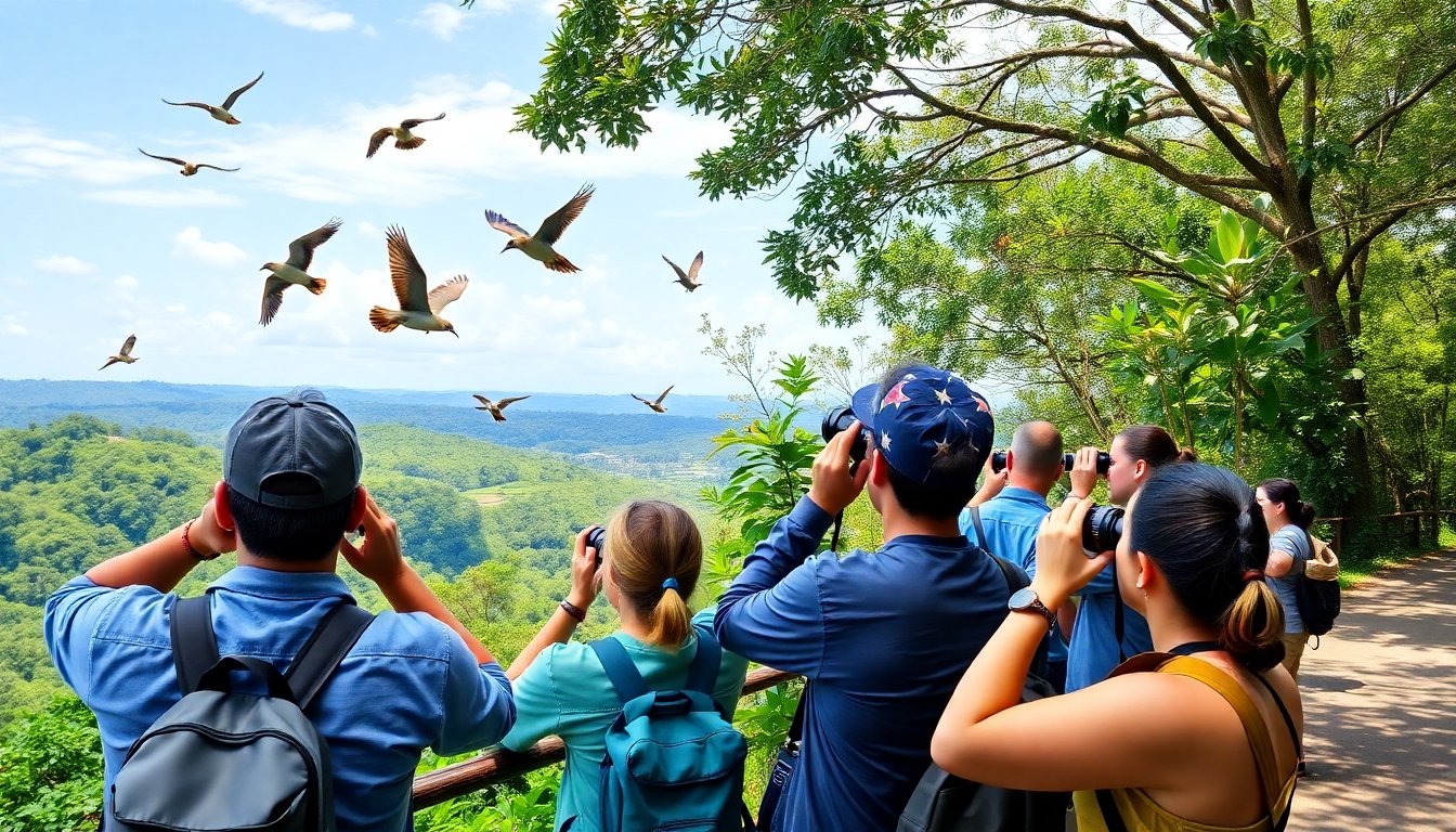 Aves en rutas de avistamiento de El Salvador