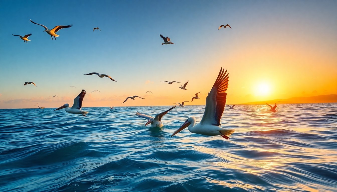 Aves marinas guardianes de los océanos en El Salvador