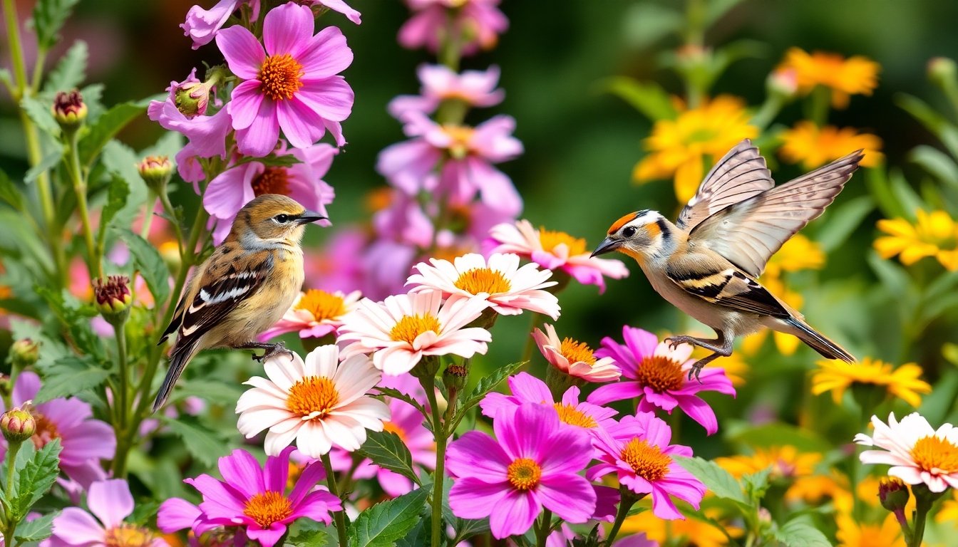 Aves polinizadoras en Túnez