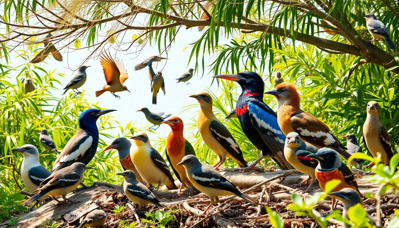 Aves uruguayas en su hábitat