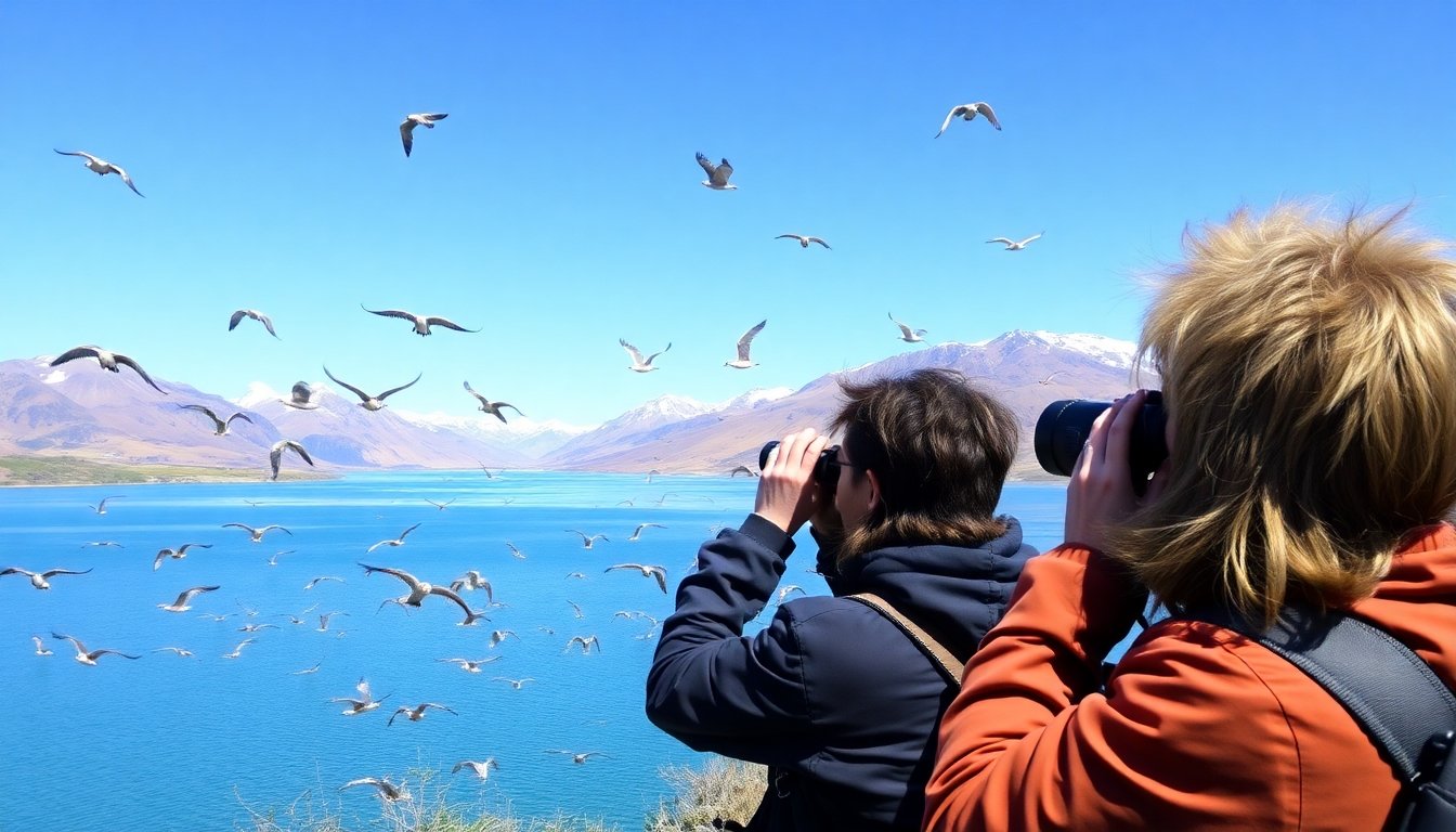 Avistaje de aves en la Patagonia