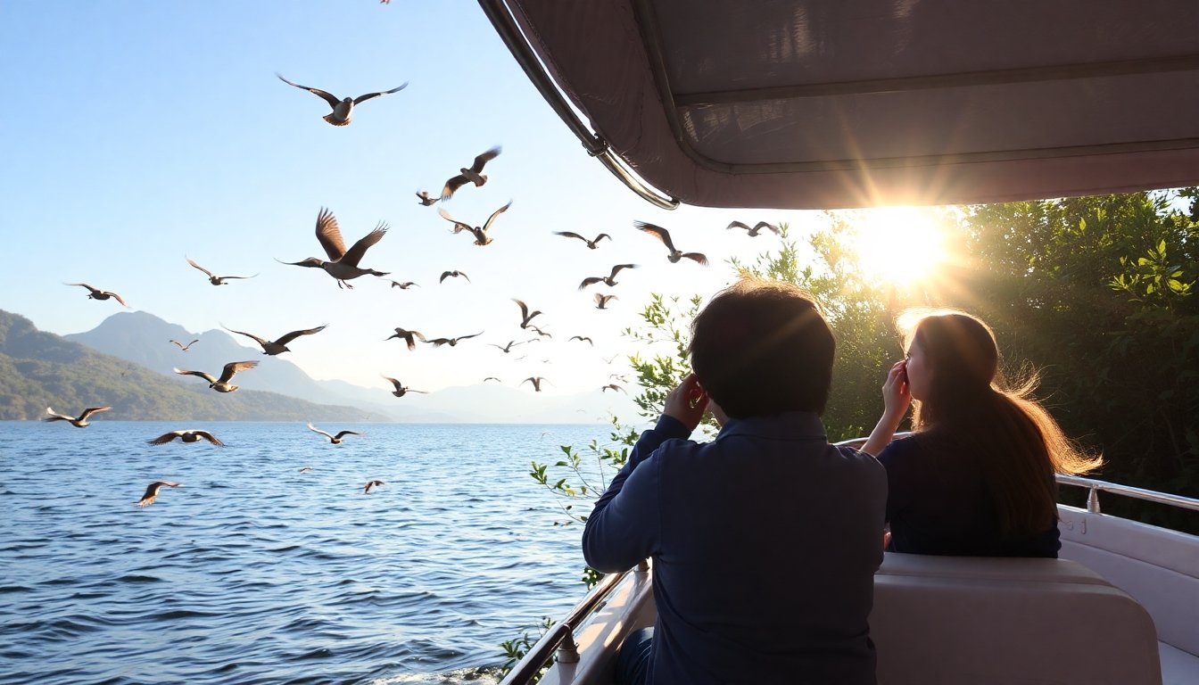 Avistamiento de aves en Atitlán