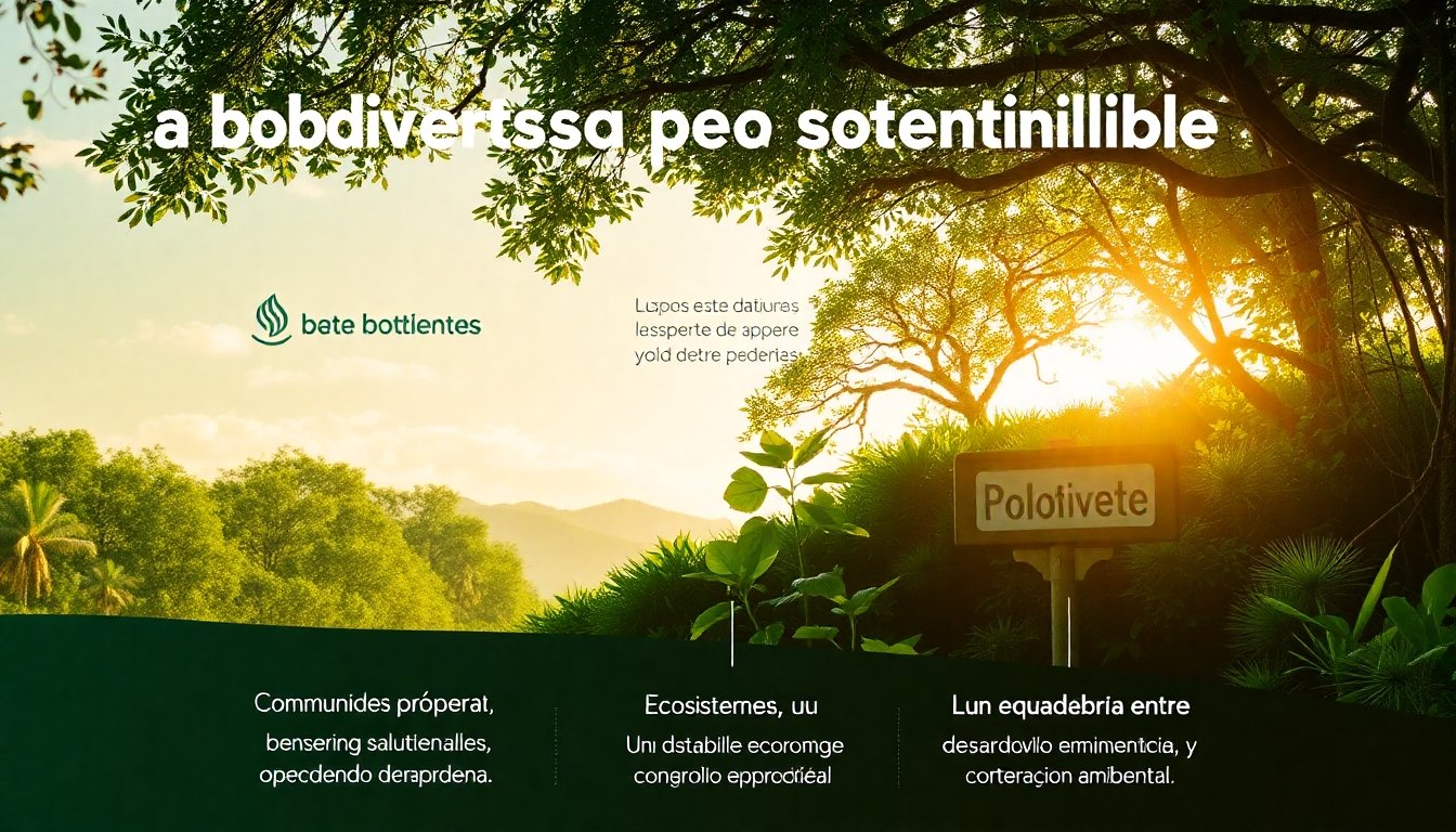 Beneficios de la biodiversidad sostenible