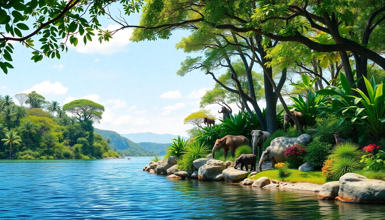 Biodiversidad malauí en su esplendor natural