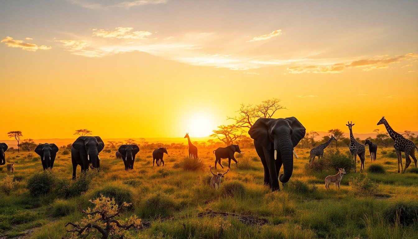 Biodiversidad zimbabuense en el Parque Hwange