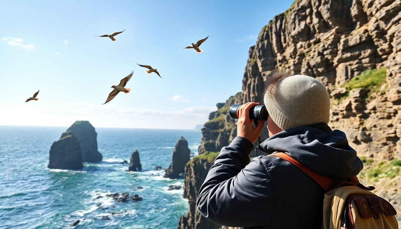 Birdwatching en los Acantilados de Moher