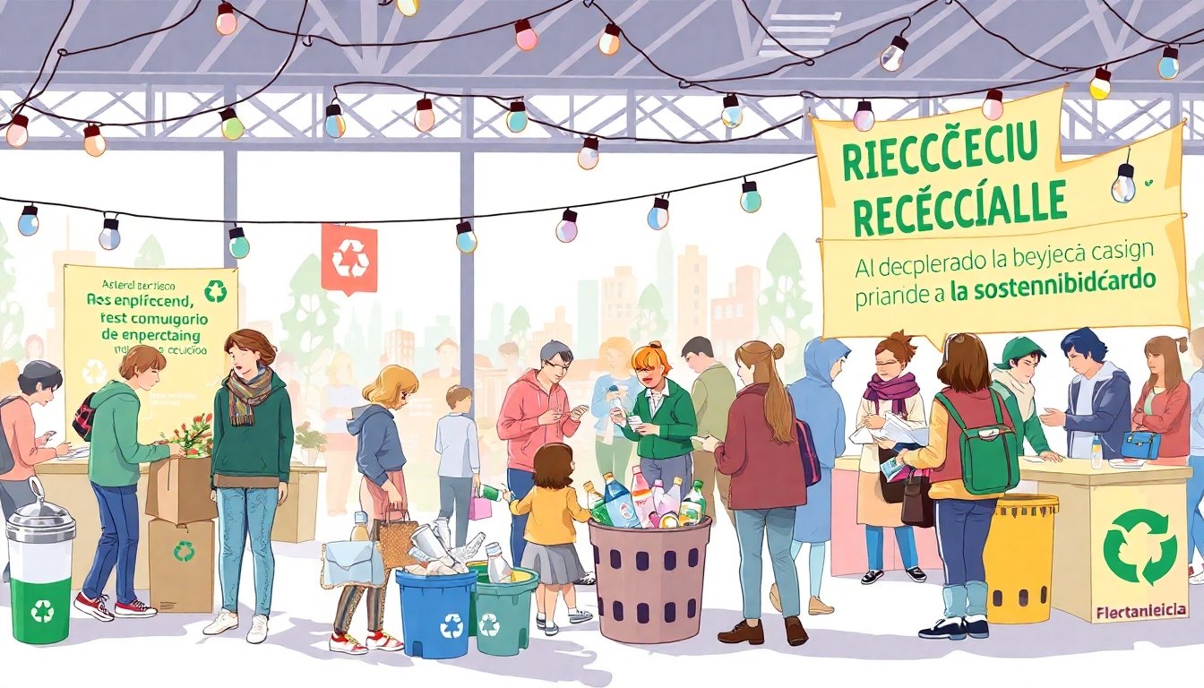 Campaña de concienciación sobre reciclaje en Rusia