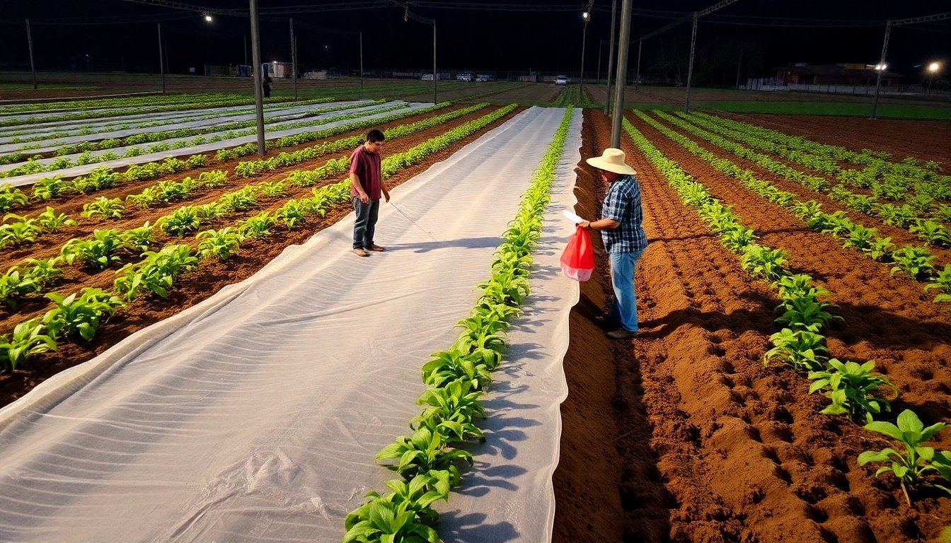 Campo de agricultura de conservación