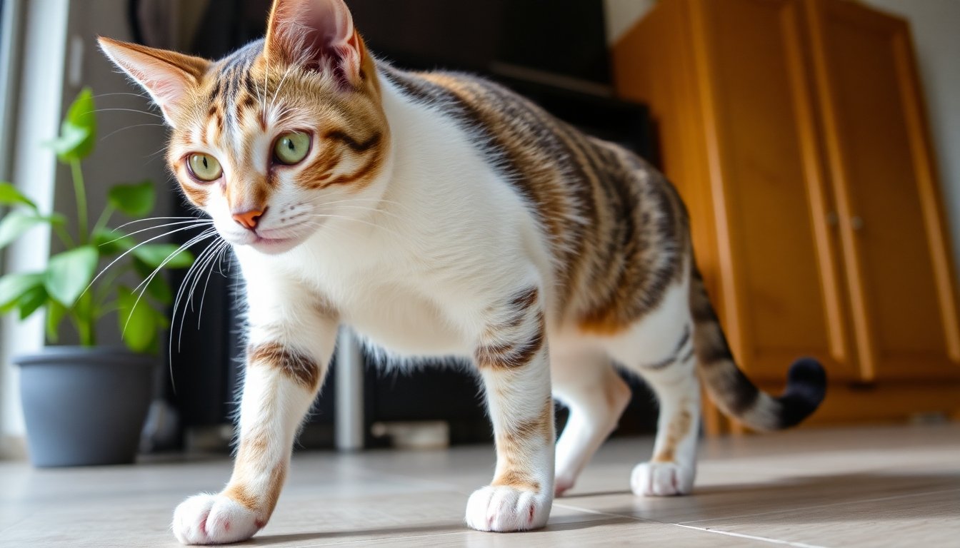 Características físicas del gato manx