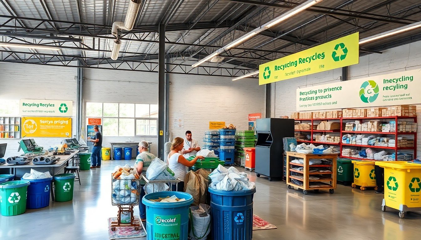 Centro de reciclaje Eco-Lef en Túnez