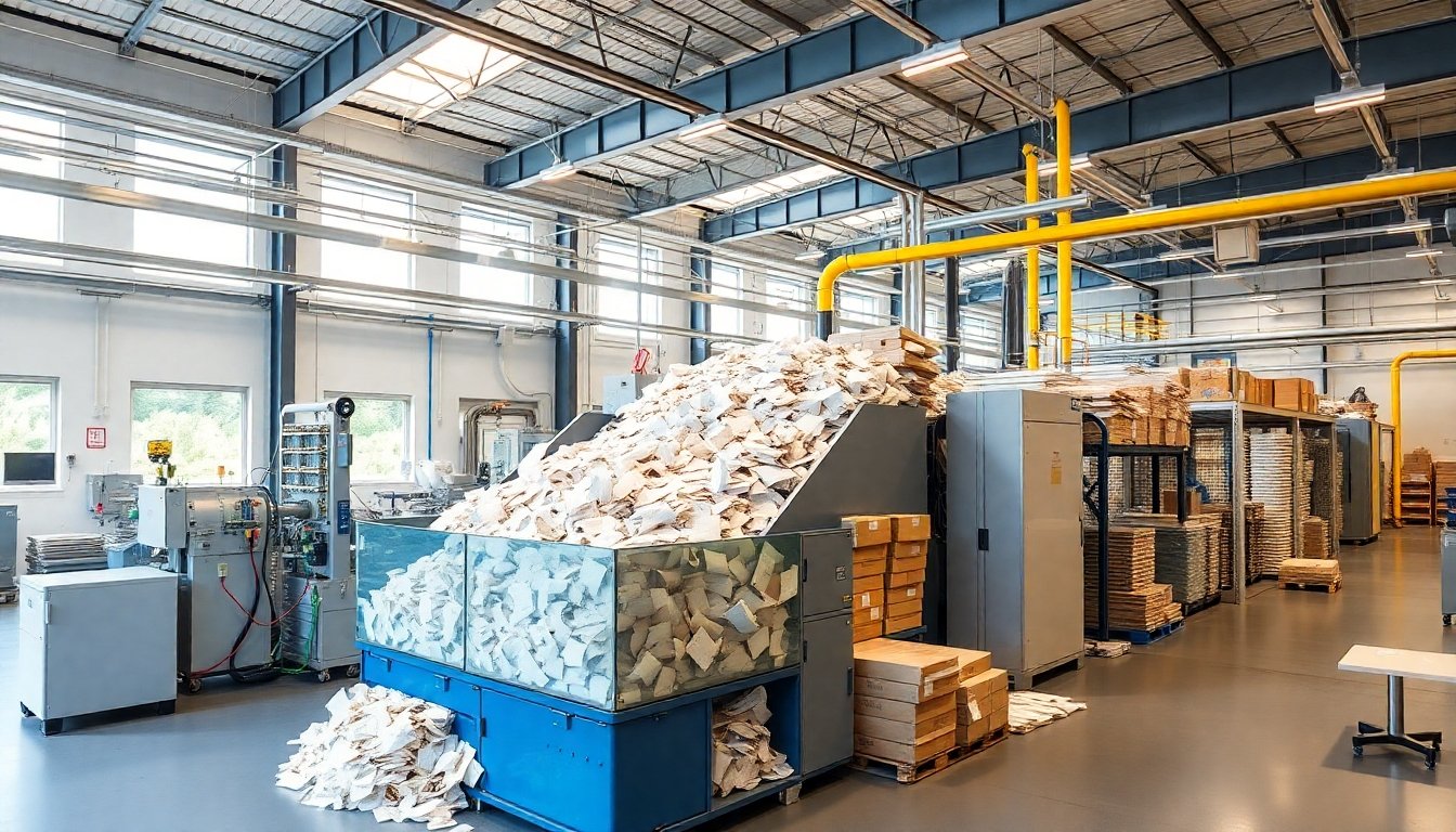 Centro de reciclaje en Suecia