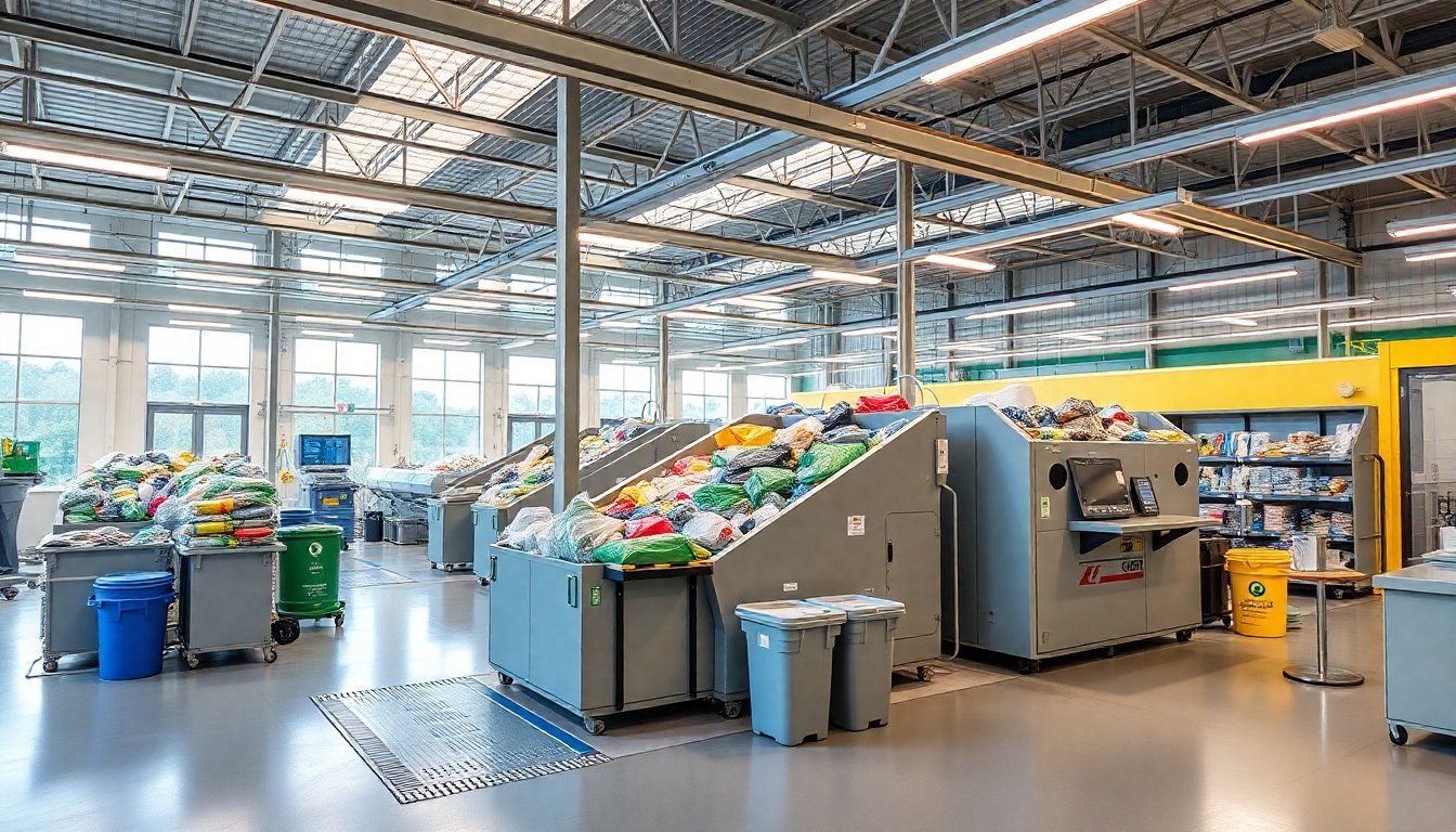 Centro de reciclaje moderno en Lituania