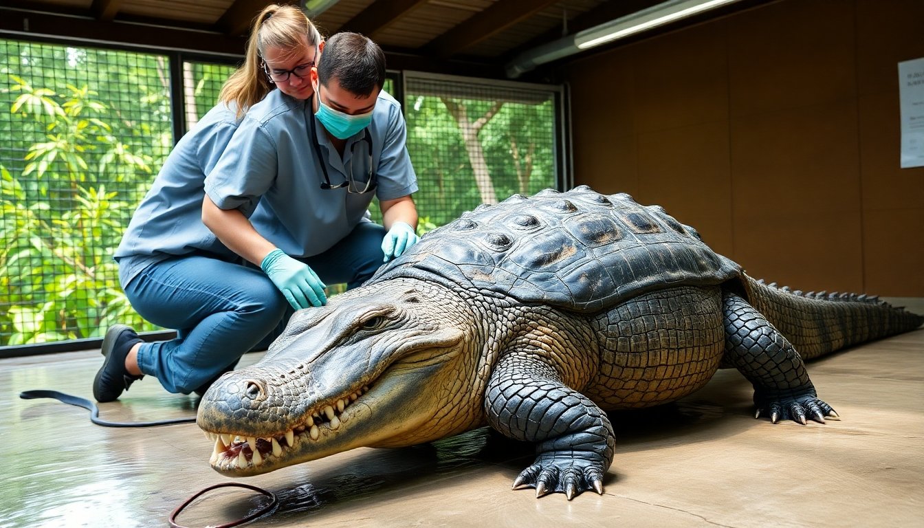 centro de rehabilitación para tortuga aligator