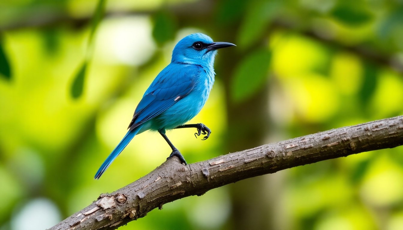 Choroy en el bosque chileno