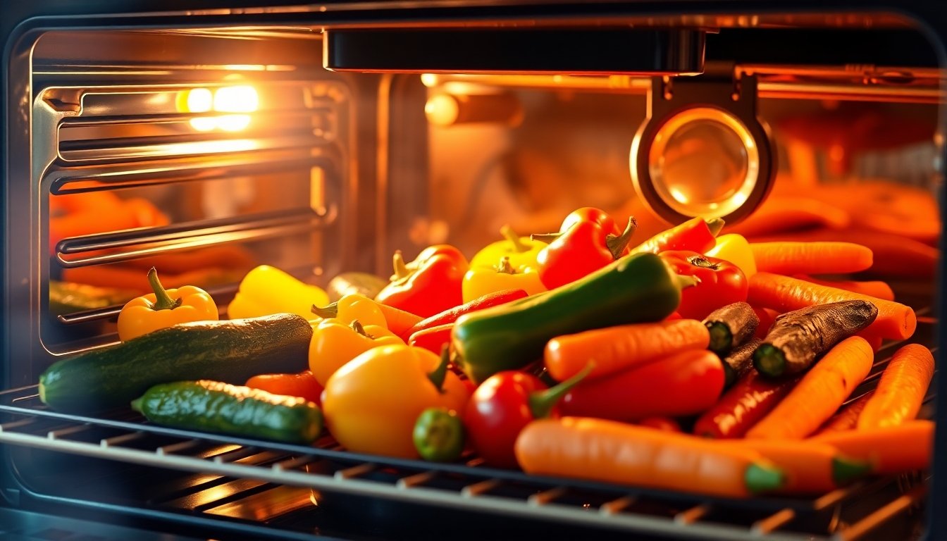 Cocinar vegetales al horno deliciosos y saludables