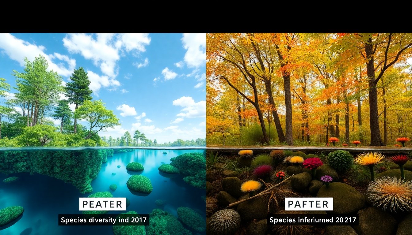 Comparación de biodiversidad entre comunidades