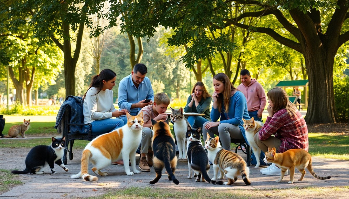 Comunidad de amantes de los gatos