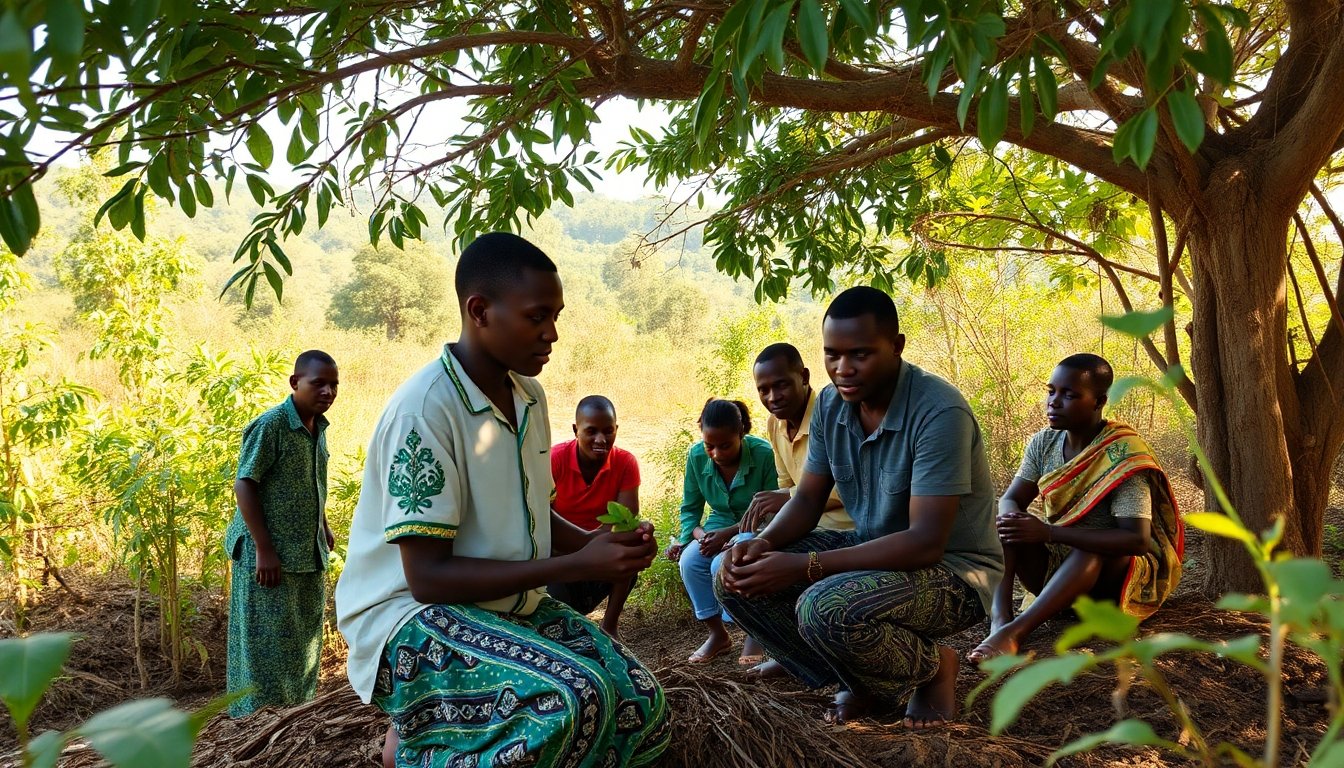 Comunidades locales participando en la conservación