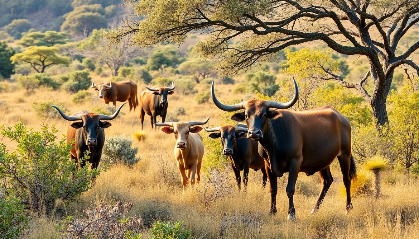 Conservación de bovinos silvestres