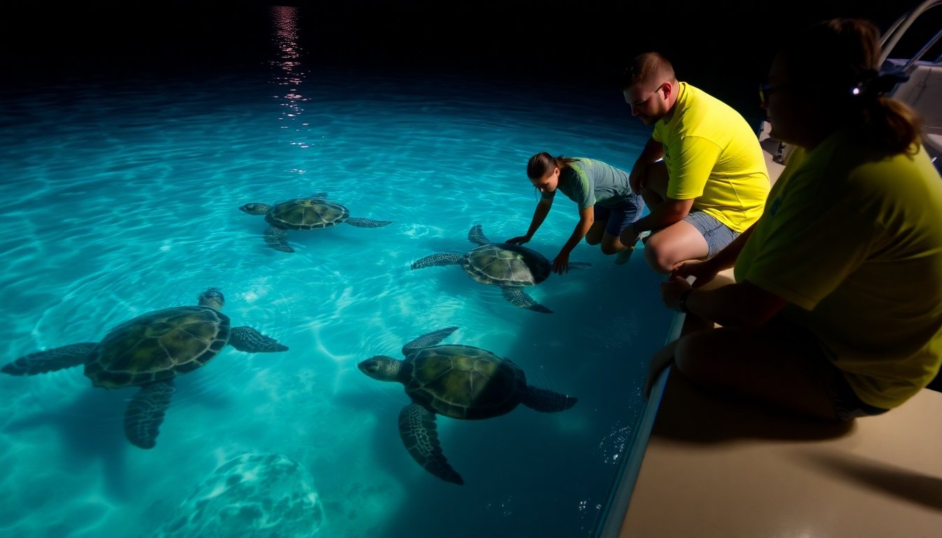 Conservación de tortugas marinas