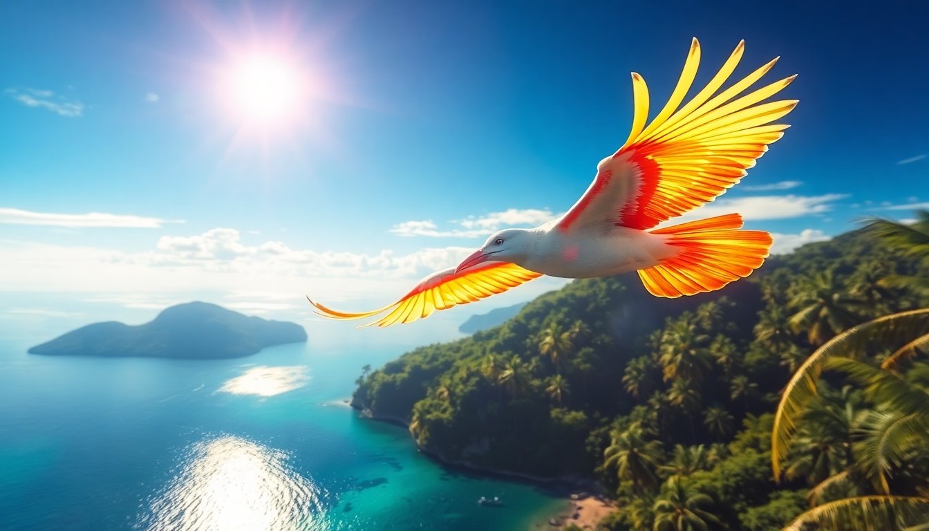 Cúa yaguasa en vuelo