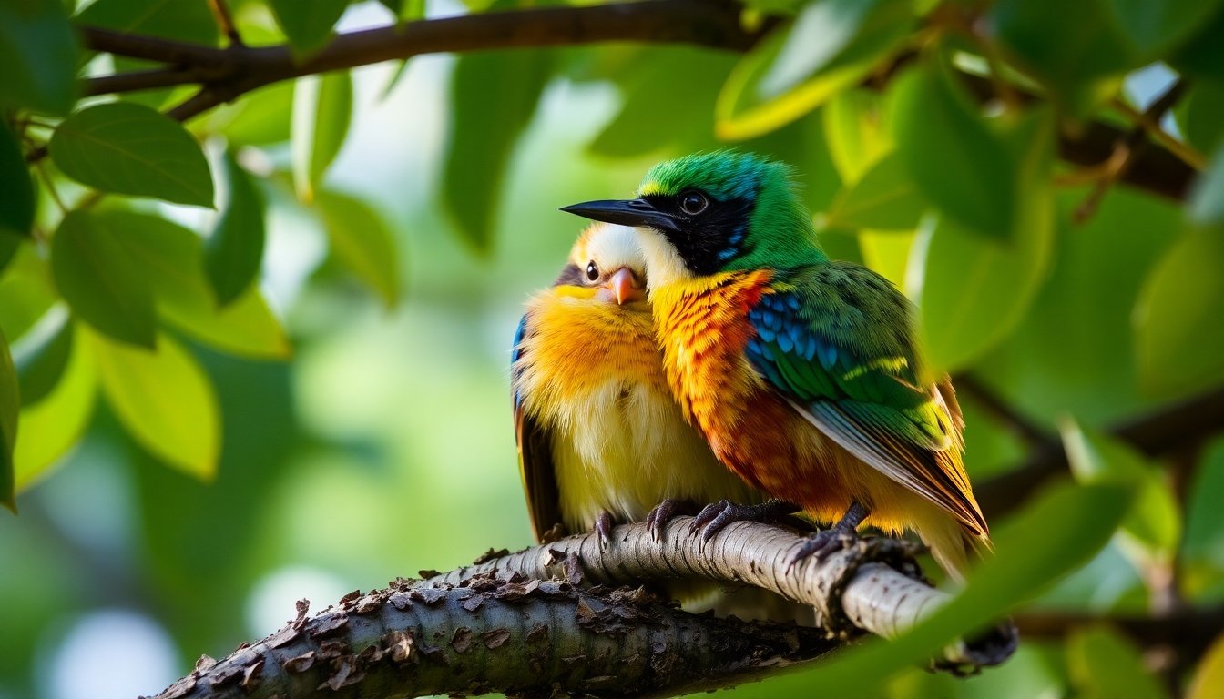 Cuidado de agapornis inseparables
