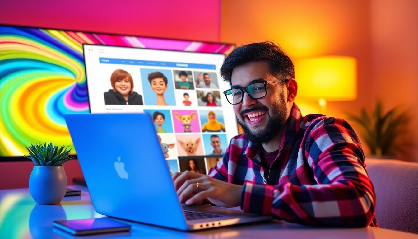 Descargando imágenes divertidas en PNG