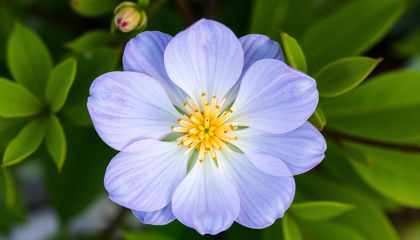 Detalle de una flor de azucena