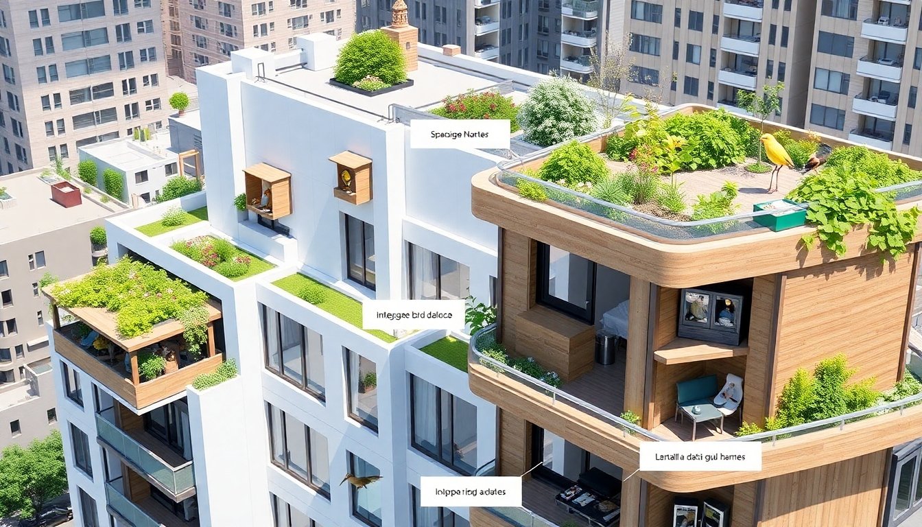 Diseño urbano amigable para aves