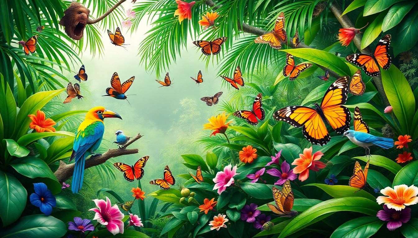 Diversidad de fauna y flora en Belice