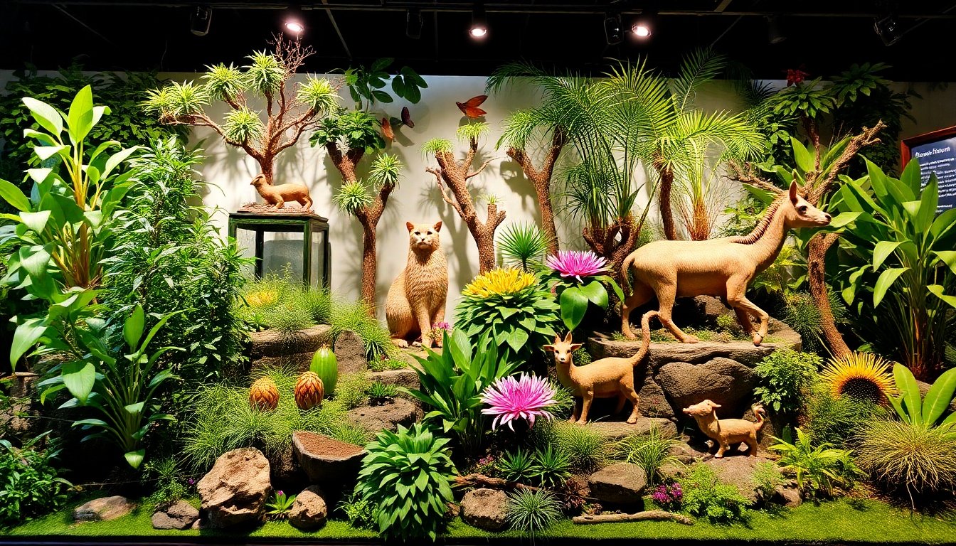 Diversidad de flora y fauna en un ecosistema regional