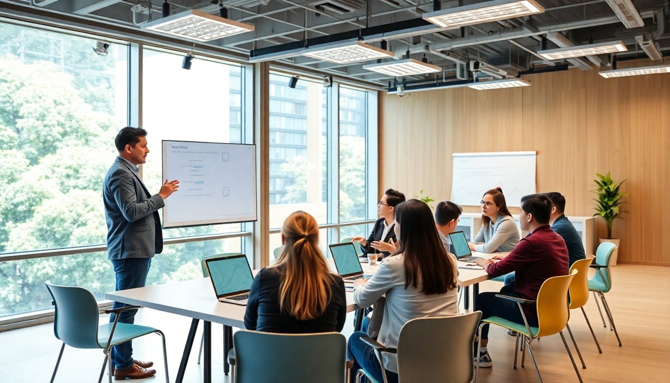 docentes en capacitación sobre sostenibilidad