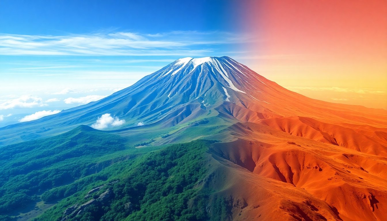 Ecosistemas del monte Kilimanjaro