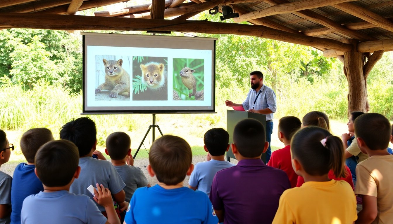 Educación ambiental para la protección de mamíferos