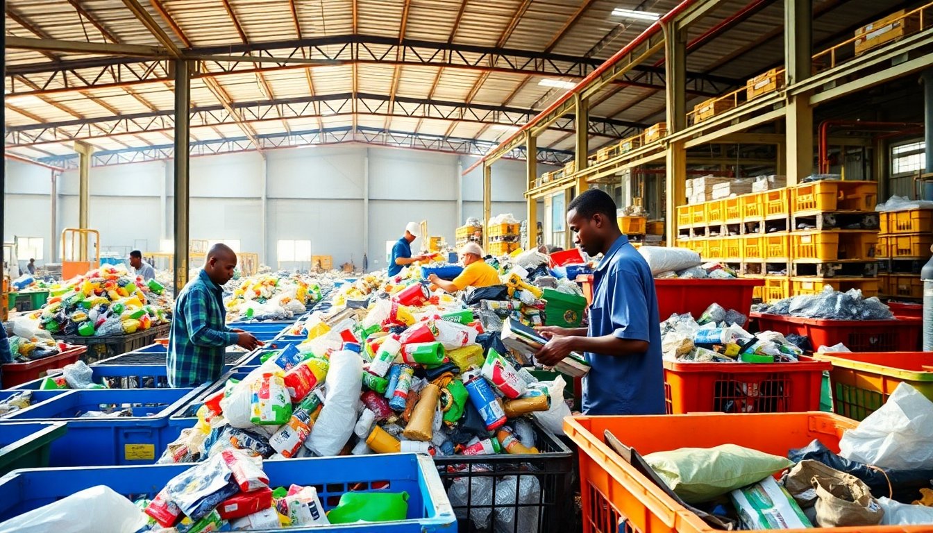 Empresas nigerianas de reciclaje