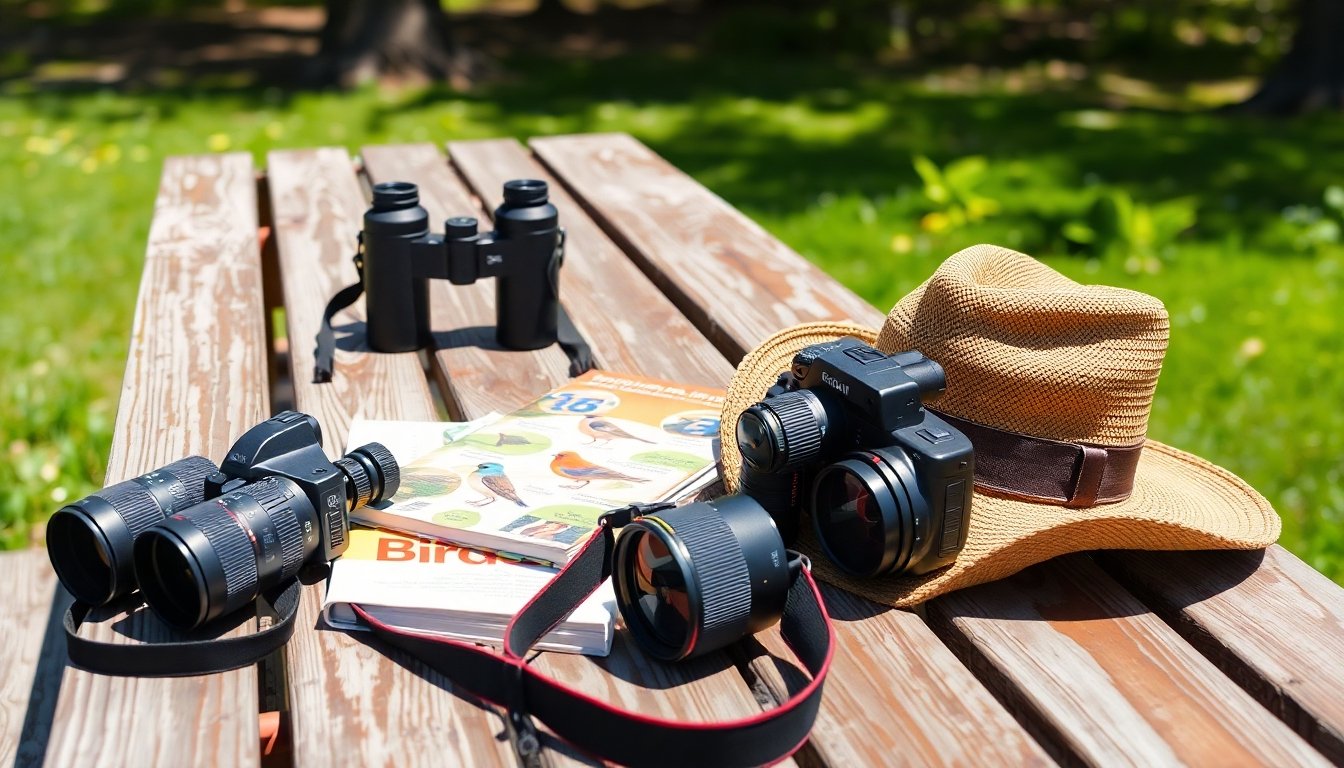 Equipo para observación de aves