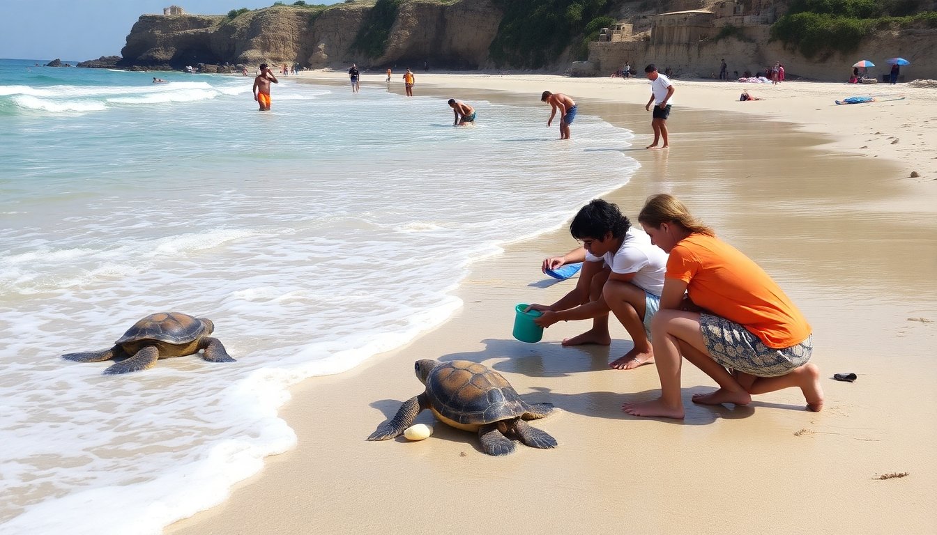 Esfuerzos de conservación de tortugas hicotea