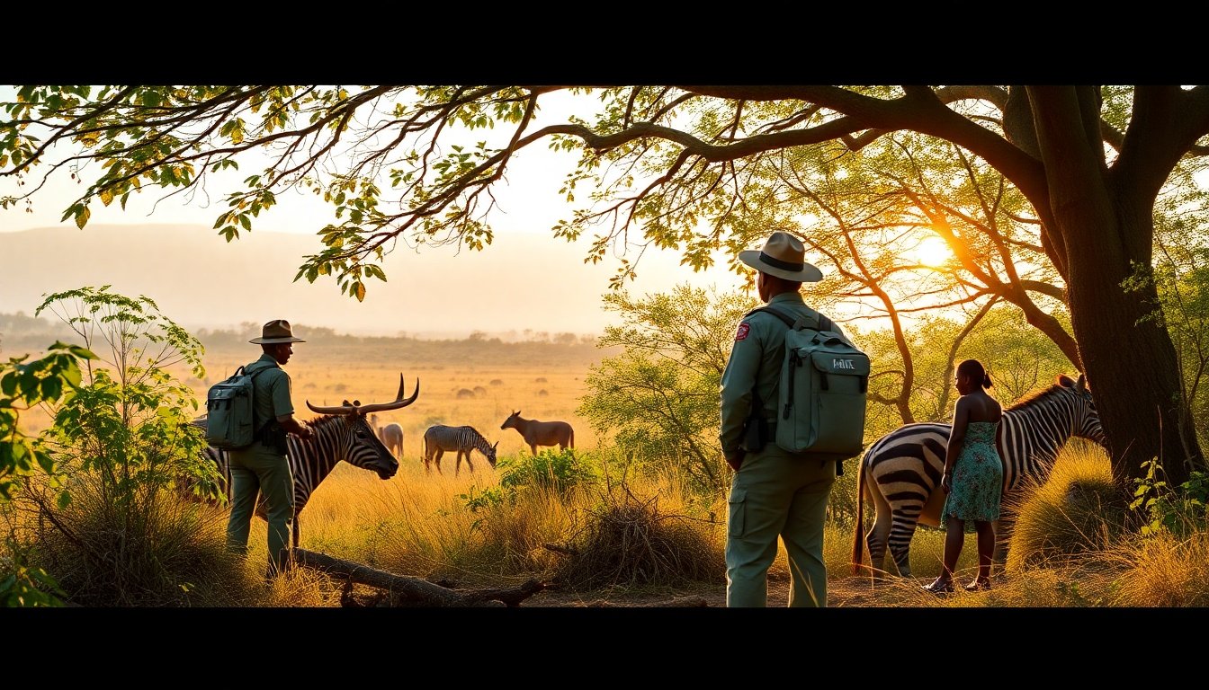 Esfuerzos de conservación en los parques Malaui