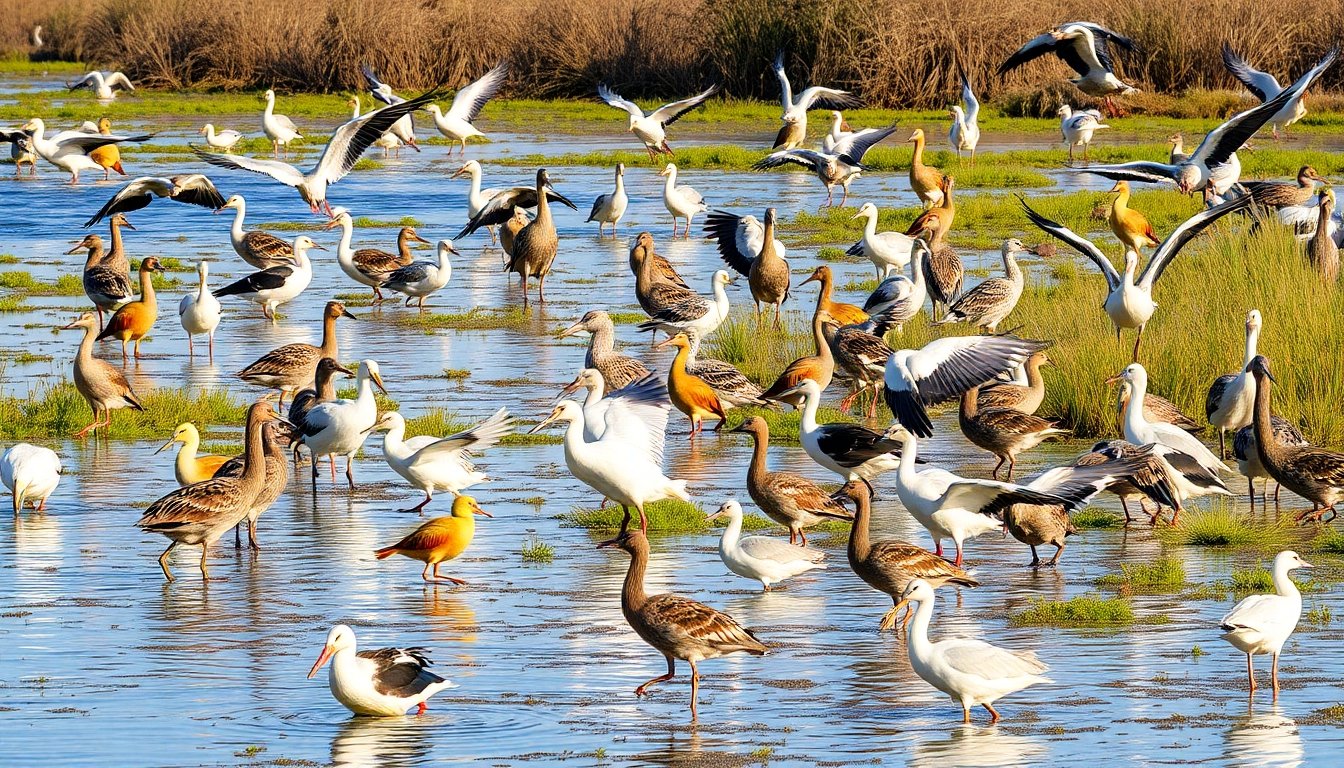 especies de aves en Irak
